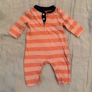 Baby GAP Striped One-Piece Outfit
